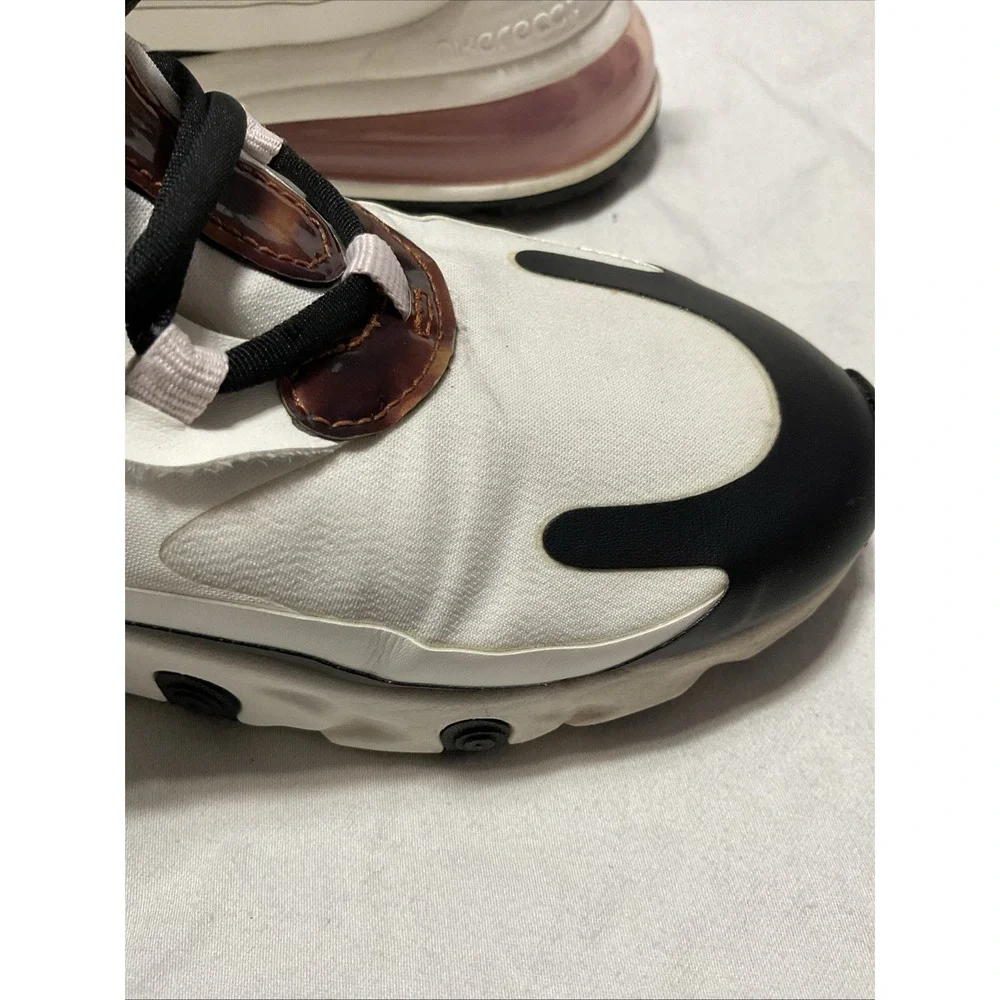 Nike Air 70 React Women's 8.5 Ivory Rose Athletic Running‎ Shoe CU4752-100